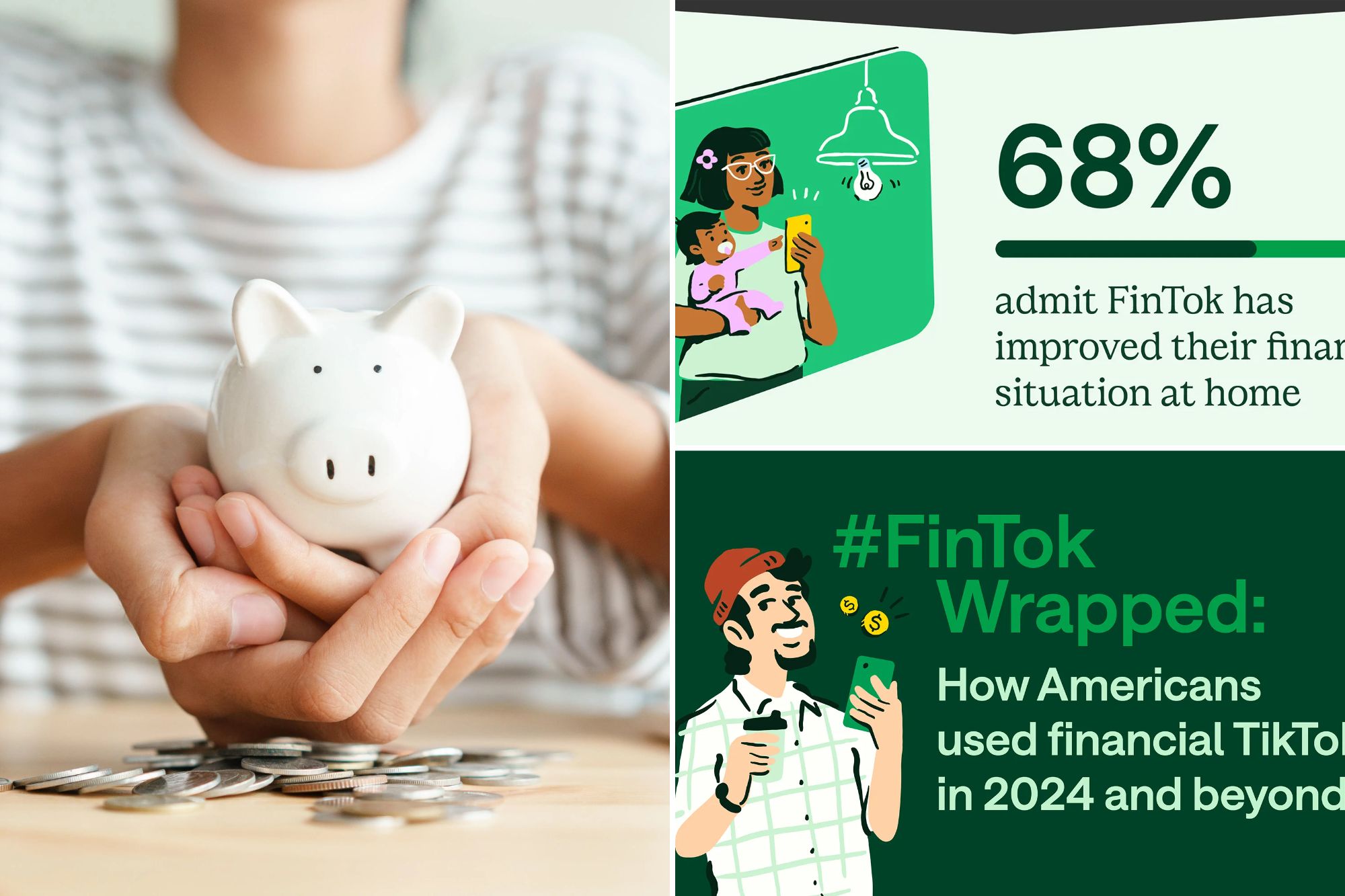 As the North -Americans used Fintok - the financial version of Tiktok - in 2024