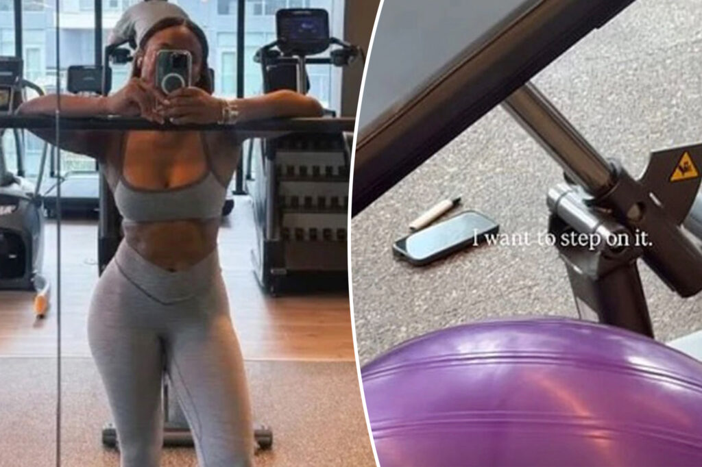 Ex-Nuvia of Travis Kelce presents a gym act that will slap you "