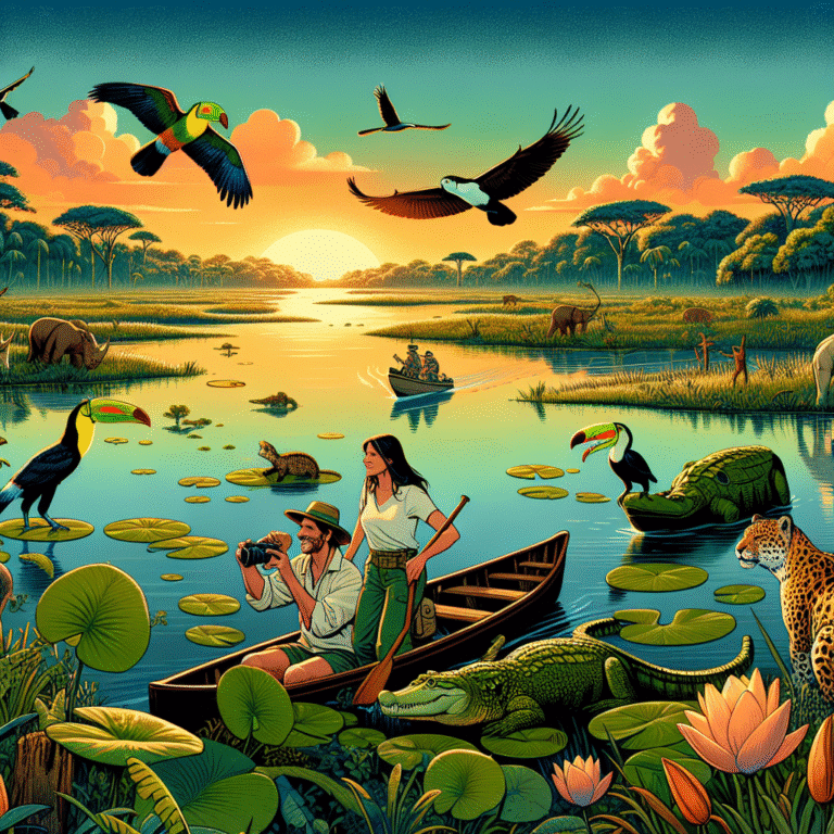 roteiro de aventura no Pantanal: experiências inesquecíveis na natureza