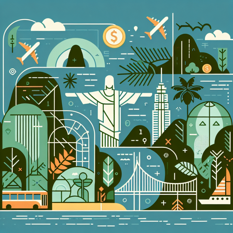 roteiro de viagem econômica pelo Brasil: descobrindo o país com orçamento limitado
