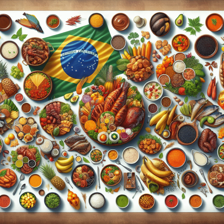 Gastronomia Brasileira: Sabores Regionais e suas Influências
