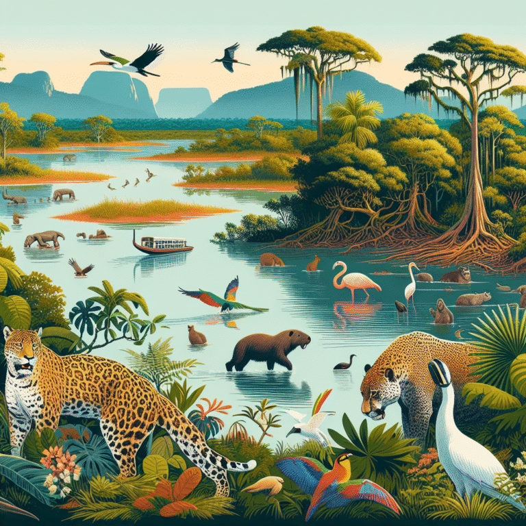 melhores destinos do Pantanal