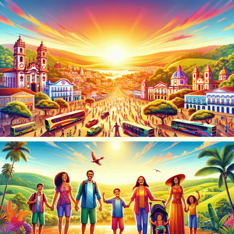 cidades brasileiras para viagem em família