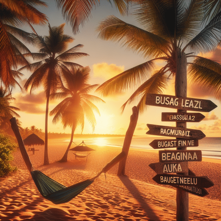 viagens para o Nordeste com orçamento limitado