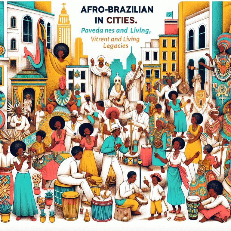 Cultura Afro-Brasileira em Cidades: Heranças Vivas e Vibrantes